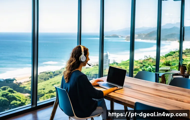디지털 노마드를 위한 최고의 블로그 추천 - **Image Prompt: Productive Digital Nomad Hub in Florianópolis**
"A bustling, modern co-working ...